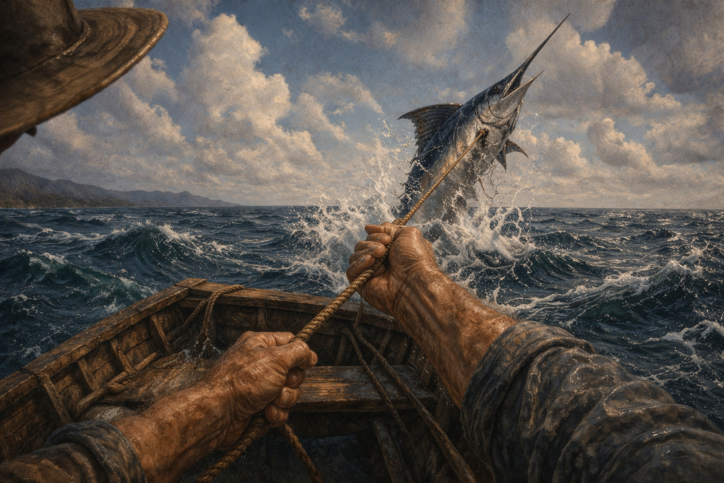 04-03 El viejo y el mar — Ernest Hemingway (Estados Unidos, 1952)