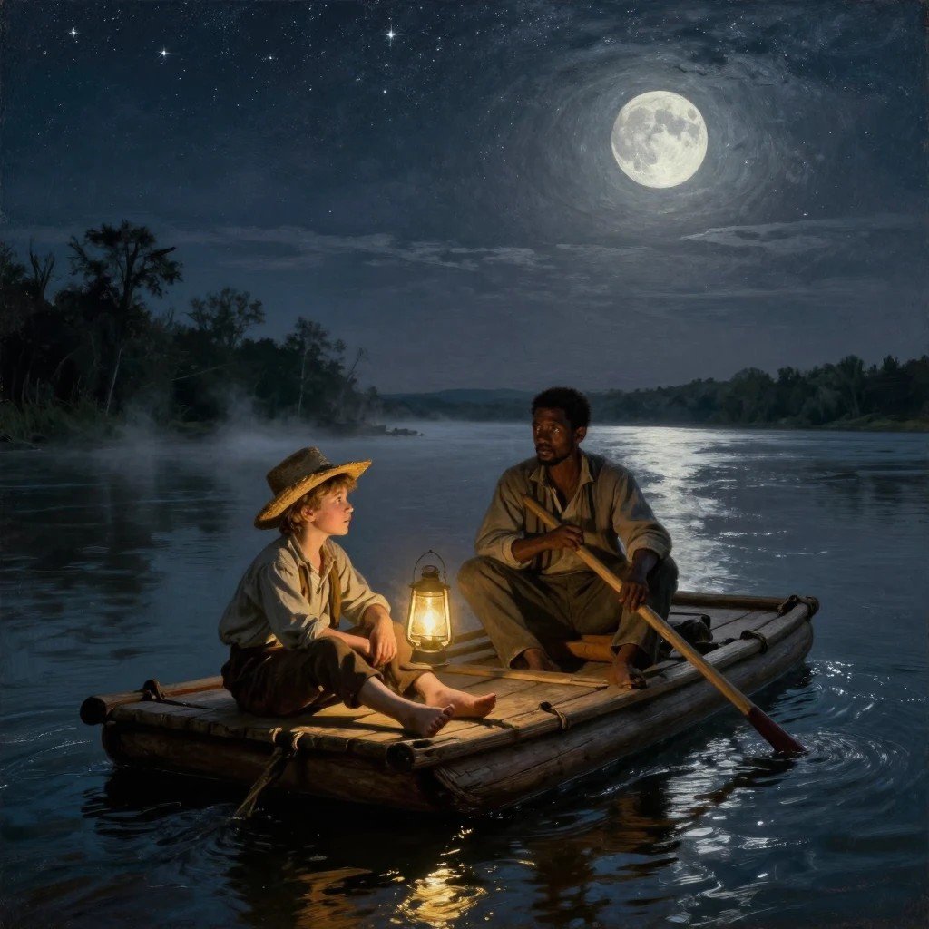 0408 Huckleberry Finn lo que el río sabe y no dice